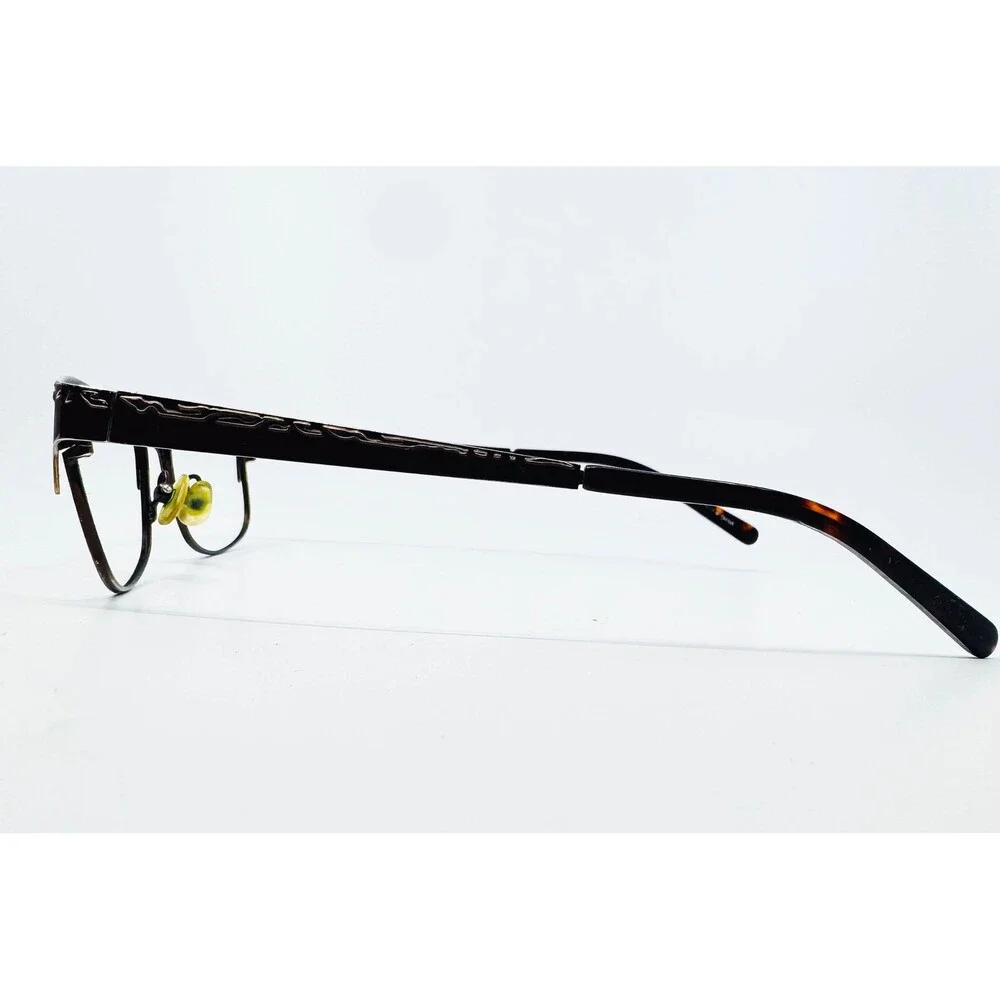 Karen Kane Eyeglass Frames Womens Brown Corly Metal Cat Eye 52-16-140
